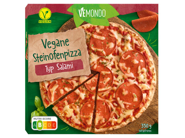 Vegane Steinofenpizza Salami