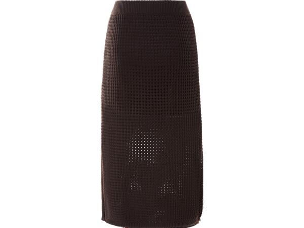 Ajour midi skirt