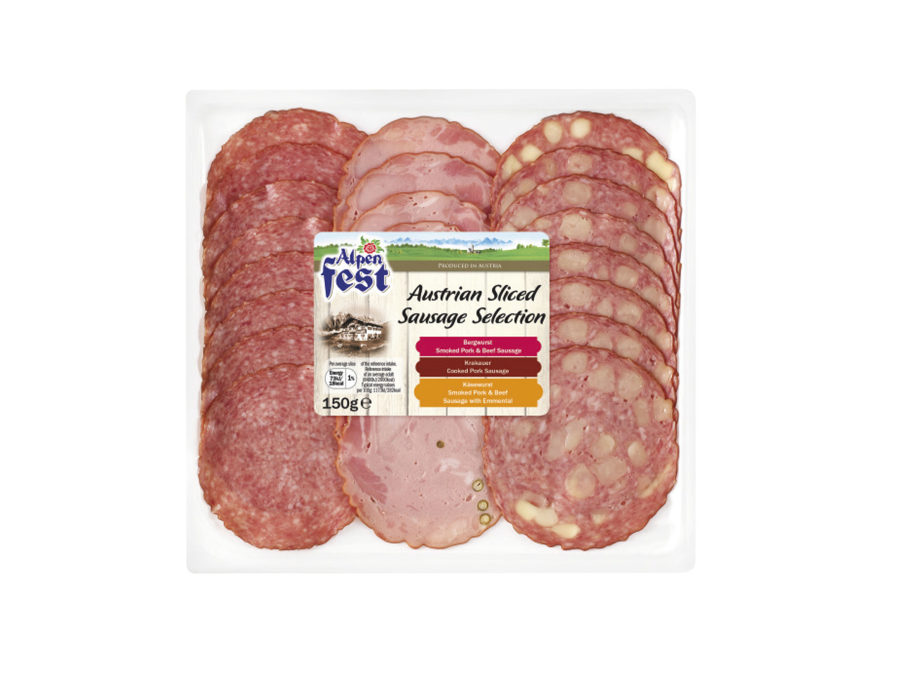 Alpenfest Sliced Sausage1
