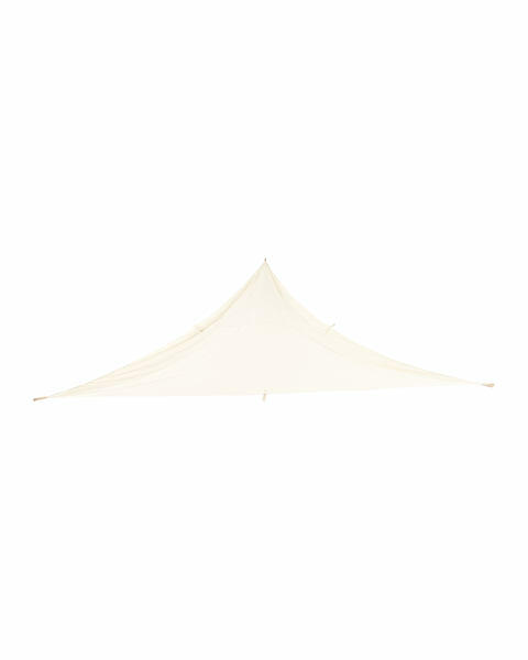 Beige Triangle Sun Shade