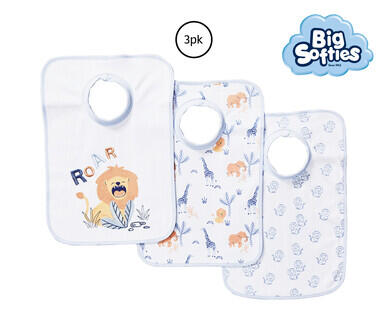 Big Softies Infant Bibs 3pk