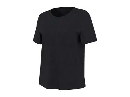 ESMARA Ladies' Black Linen Blend T-Shirt