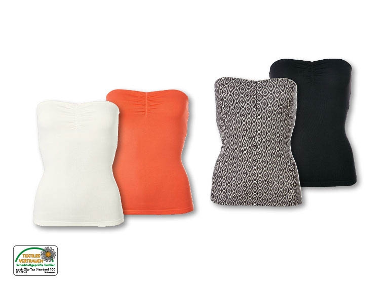 Bandeau-Tops, 2er