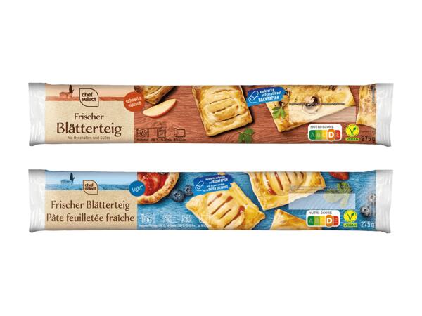 Frischer Blätterteig