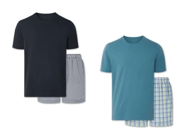 Herren Shorty-Pyjama