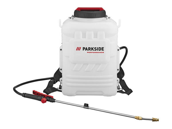 PARKSIDE PERFORMANCE(R) Aku tlakový postřikovač na záda PRDSP 20-Li C2 – bez akumulátoru a nabíječky