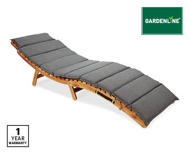 Timber Sunlounger