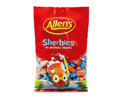 Allen's Redskins 800g or Sherbies 850g