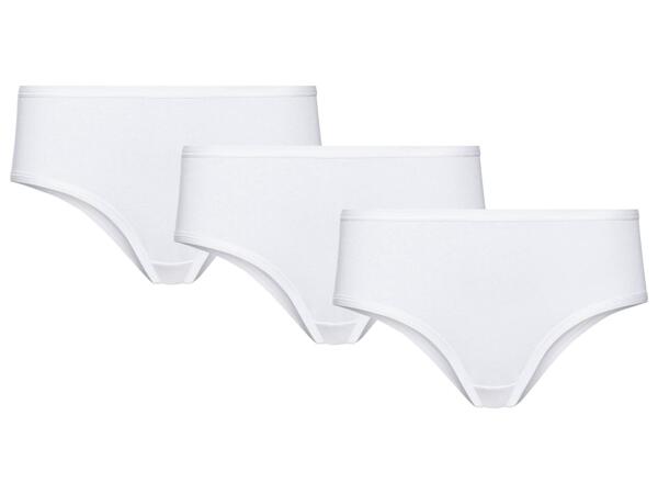 Ladies' Hipster Briefs with Organic Cotton