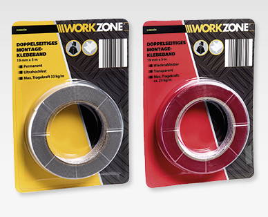 Nastro biadesivo per montaggi WORKZONE(R)
