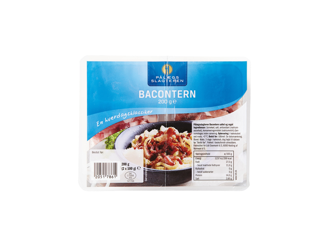 PÅLÆGSSLAGTEREN Bacontern