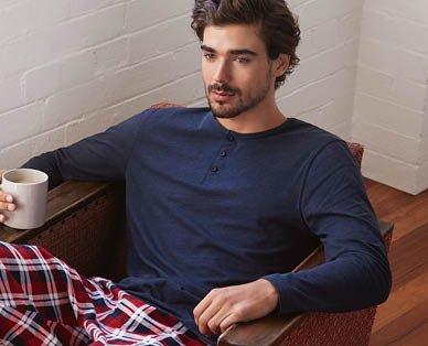 Mens PJ Top