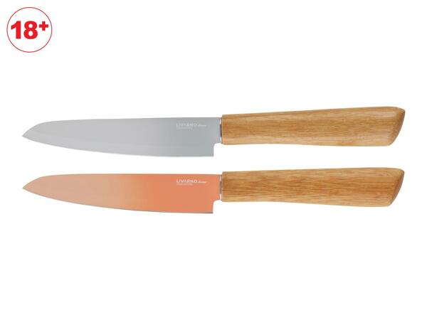 Livarno Home Vegetable Knife Set - Set of 2