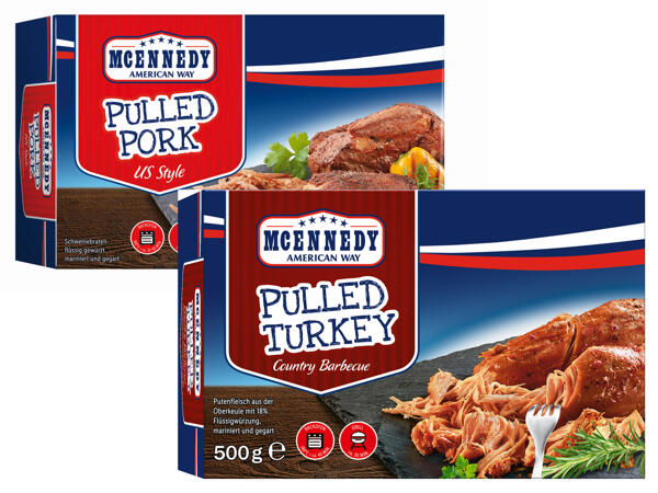 Pulled Pork oder Pulled Turkey