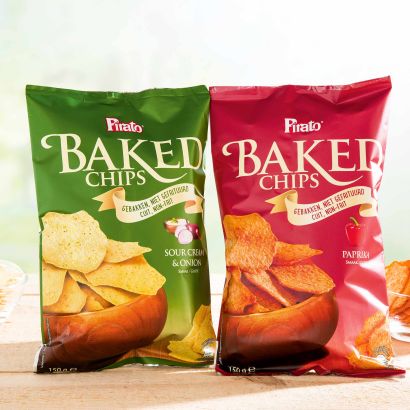Oven baked chips