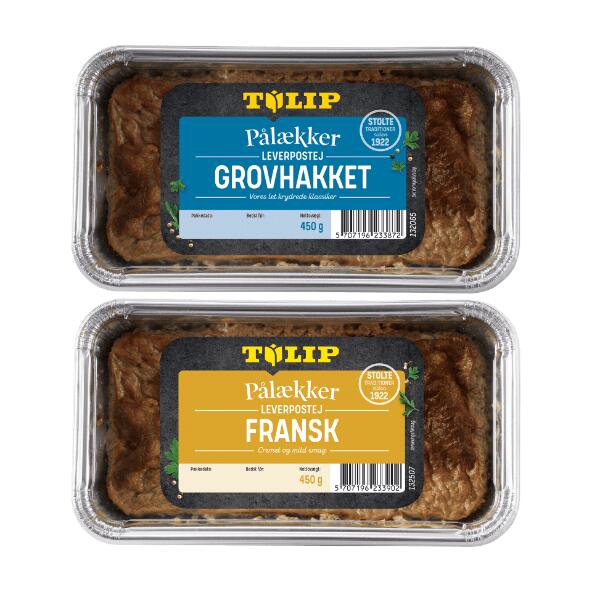 PÅLÆKKER Grovhakket eller fransk postej
