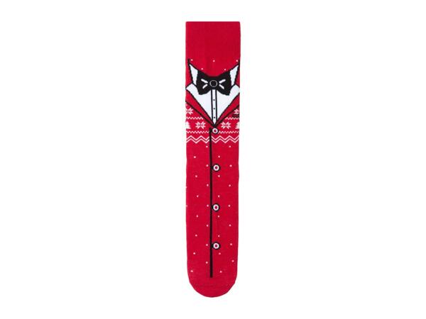 Livergy Men's Christmas Socks - 3 Pairs