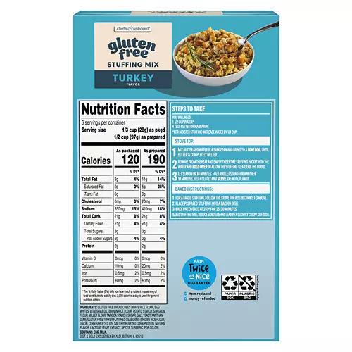 Gluten Free Turkey Stuffing, 6 oz