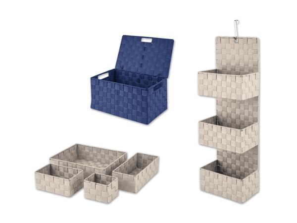 Hängeregal oder Aufbewahrungskorb-Set