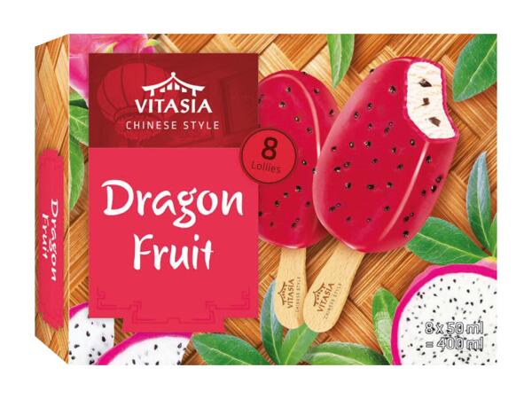 Mini Dragon Fruit Ice Creams