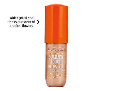 Lacura Summer Touch Glow Oil 75ml or Lip Balm 5.4g