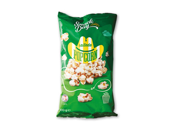 Popcorn med salt