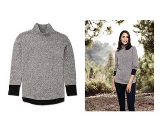Serra 
 Ladies' Marled Fleece Top
