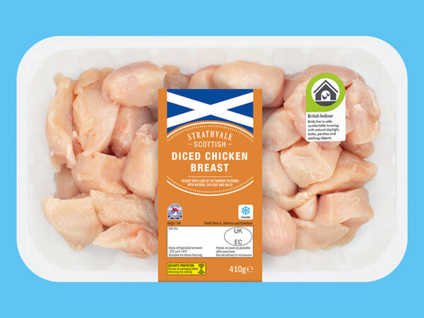 Diced Chicken Breast