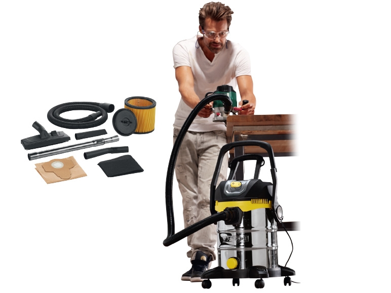 Parkside 1,400W Wet and Dry Vacuum Cleaner