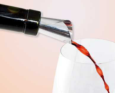 Lot avec tire-bouchon à levier/d'accessoires pour le vin CROFTON(R)