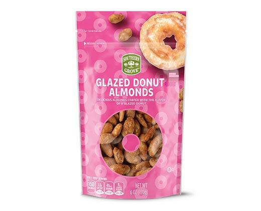 Southern Grove Glazed Almonds Cocoa Glazed or Glazed Donut