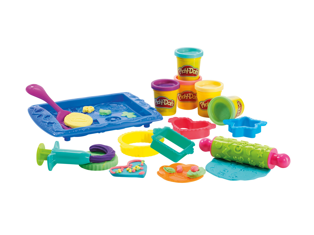 Play-Doh Cookie, Pizza or Burger Play-Doh Set1