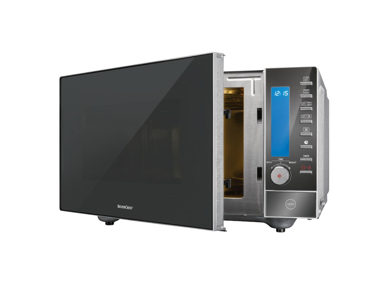 SILVERCREST KITCHEN TOOLS Stainless Steel Combination Microwave