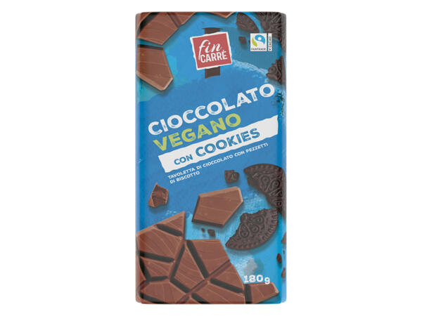 Vegan Chocolate with Cookies