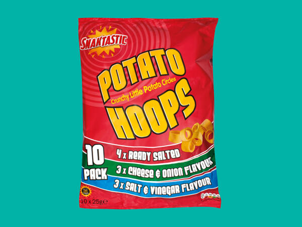 Snaktastic Potato Hoops