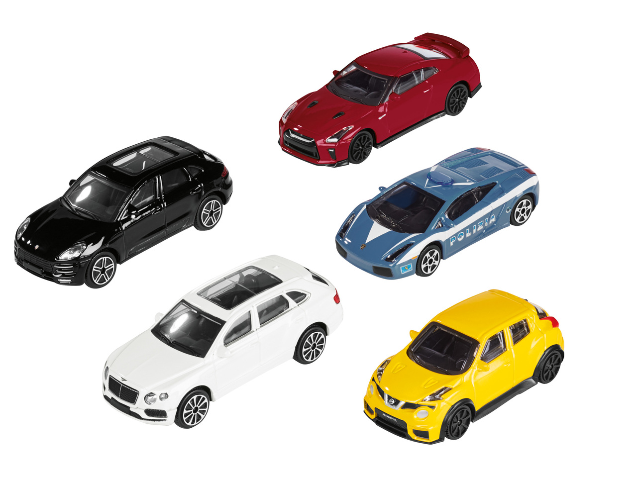Leksaksbilar, 5-pack1