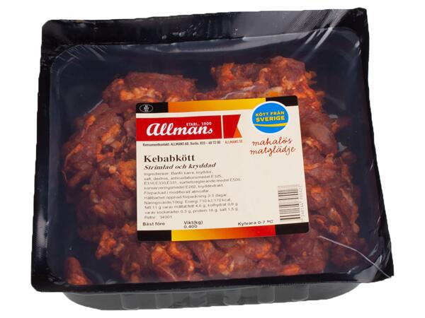 Allmans kebabkött