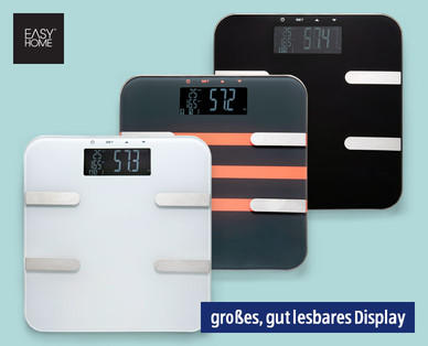 EASYHOME Körperfettwaage