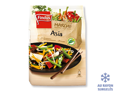 Mélange de légumes asiatique FINDUS(R)