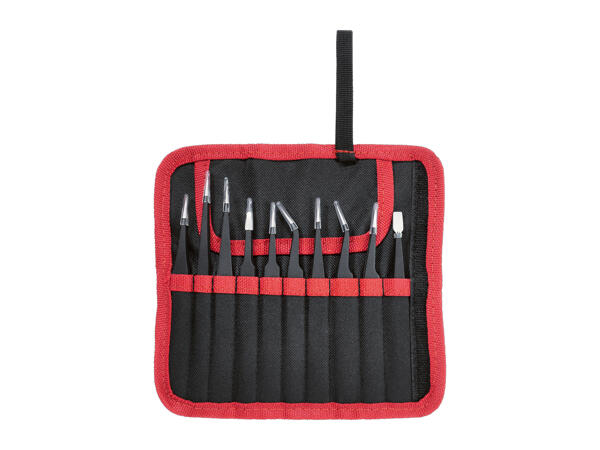 Parkside Anti-Static Tweezer Set - 10 piece set