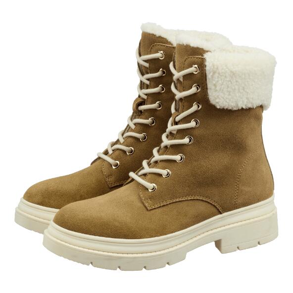 UP2Fashion(R) 				Gefütterte Schnürstiefel