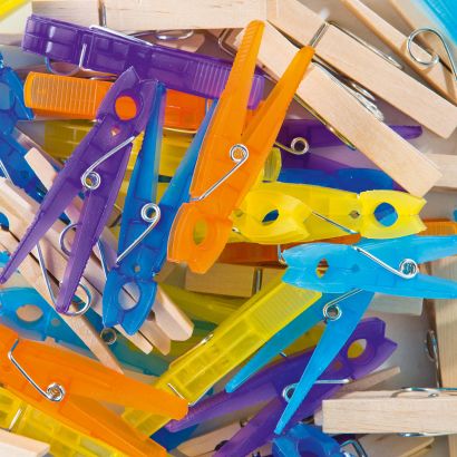 Pinces à linge, 50 pcs