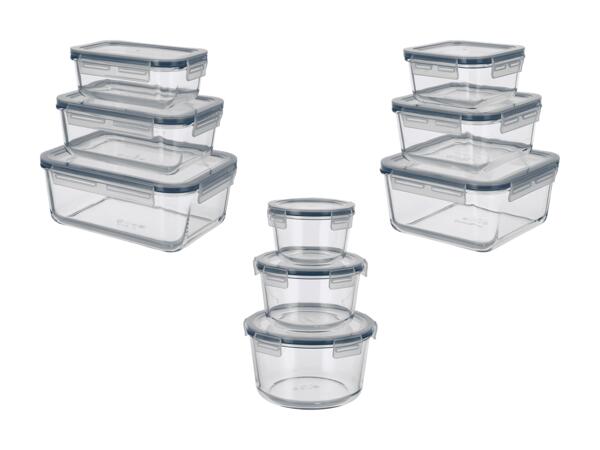 Set de boîtes de conservation premium, 3 pièces