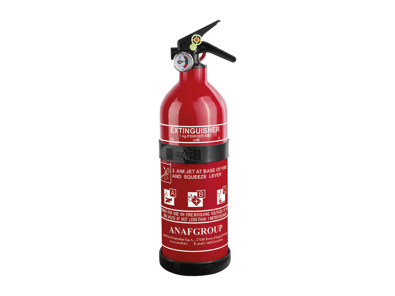 ANAF 1kg Powder Fire Extinguisher1