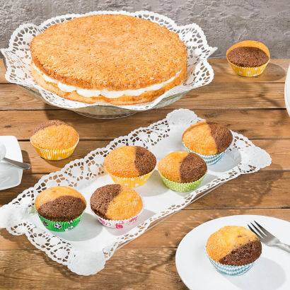 Kageservietter eller muffinforme
