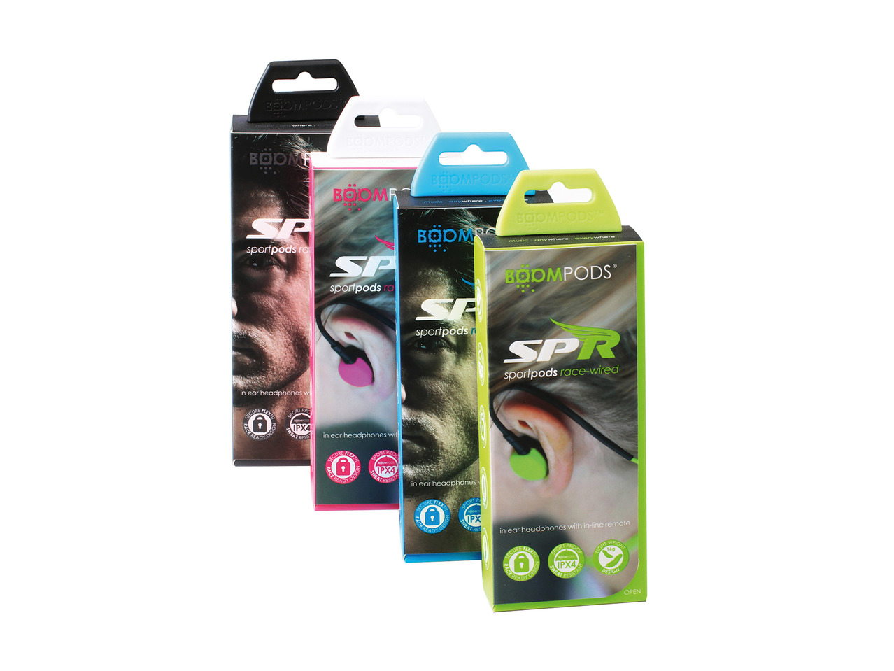 BOOMPODS(R) Sportpods Race Wired Headphones1