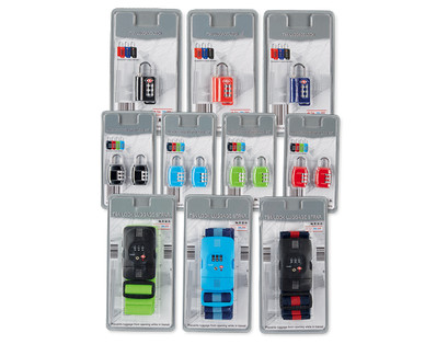 Luggage Strap and Lock Set