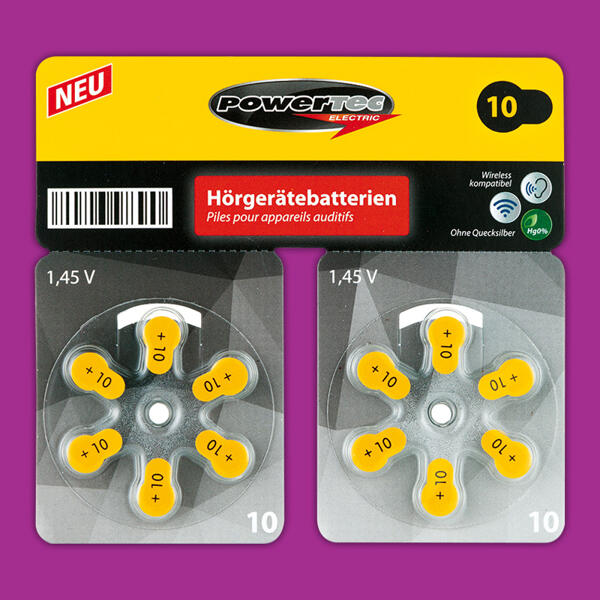 Hörgeräte Batterien