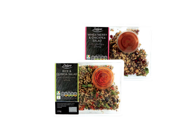 Grain Salad Pots with Dressing