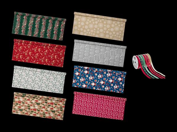 Assortiment d'emballages cadeaux